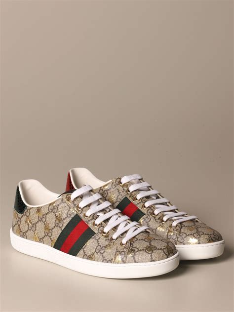 gucci printed sneakers